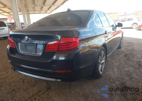 2011 BMW 528I из США, поврежденный, VIN WBAFR1C59BDS36913